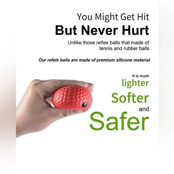 Red/Black Custom High Speed Reflex Boxing Ball Set With Headband New

RR2 - Picture 5 of 8